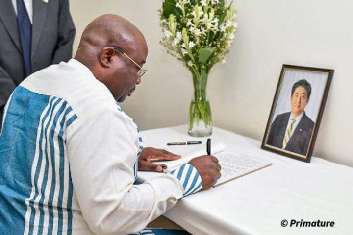 Disparition de l’ancien Premier ministre japonais : Le Gouvernement burkinabè présente ses condoléances Disparition de l’ancien Premier ministre japonais : Le Gouvernement burkinabè présente ses condoléances