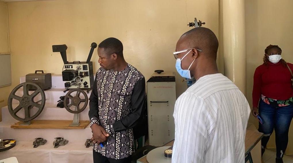 Burkina : Le ministre en charge de la culture Jean Emmanuel Ouédraogo en visite au siège du FESPACO