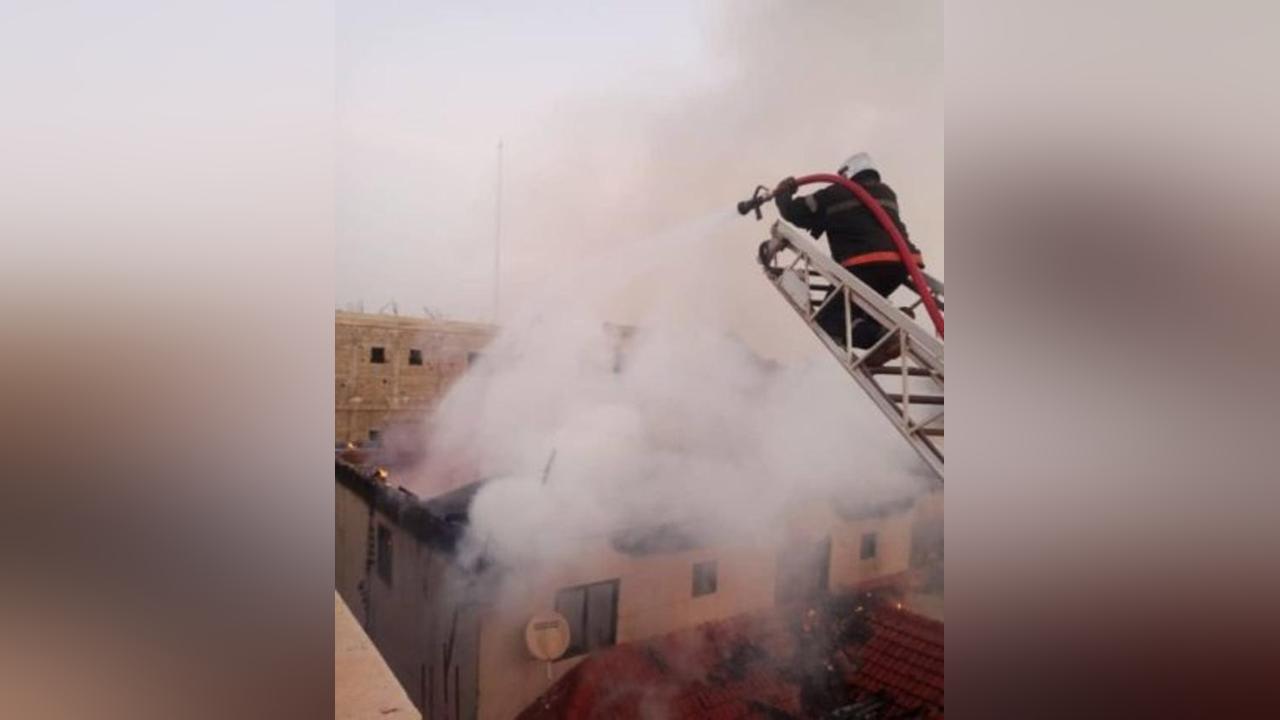 Bobo-Dioulasso : Un bâtiment R+1 sauvé des flammes par les Sapeurs-Pompiers