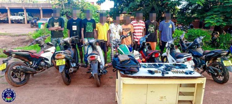 Lutte contre le grand banditisme : Un réseau de présumés délinquants démantelé par la Police Nationale à Bobo-Dioulasso Lutte contre le grand banditisme : Un réseau de présumés délinquants démantelé par la Police Nationale à Bobo-Dioulasso