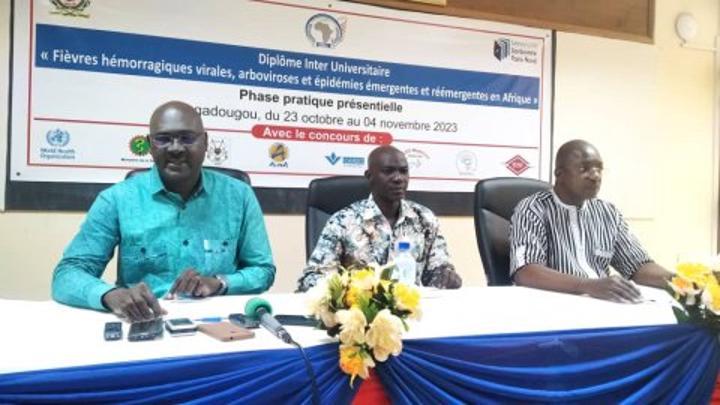 La formation spécialisée en fièvres hémorragiques virales aura lieu du 23 octobre au 4 novembre 2023 à Ouagadougou La formation spécialisée en fièvres hémorragiques virales aura lieu du 23 octobre au 4 novembre 2023 à Ouagadougou