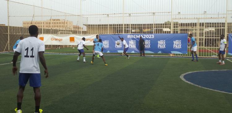 REMA 2023 : Falaises FC remporte le tournoi Maracaña du projet « Nos voix pour la paix » REMA 2023 : Falaises FC remporte le tournoi Maracaña du projet « Nos voix pour la paix »