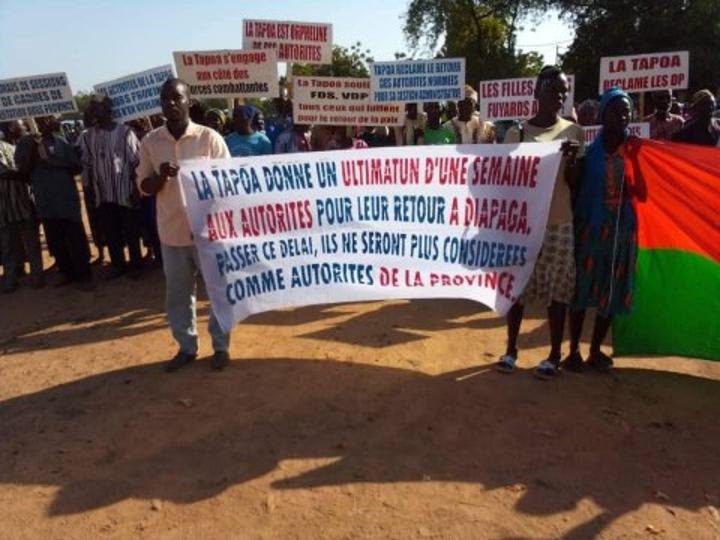 Burkina/ Province de la Tapoa : La population exige le retour des autorités administratives Burkina/ Province de la Tapoa : La population exige le retour des autorités administratives
