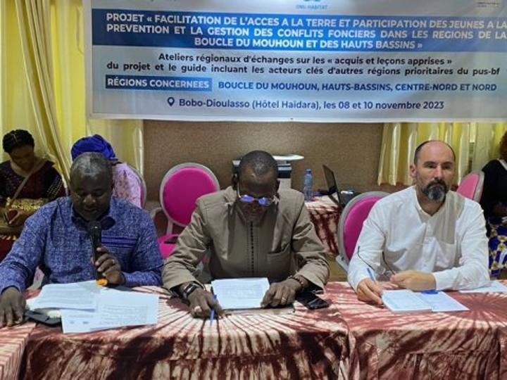 Conflits fonciers : Le projet de facilitation de l’accès à la terre des jeunes à l’heure de la capitalisation des acquis Conflits fonciers : Le projet de facilitation de l’accès à la terre des jeunes à l’heure de la capitalisation des acquis