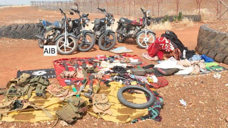 Sahel : Les Forces combattantes éliminent plusieurs terroristes et saisissent une importante logistique à Alkoma Sahel : Les Forces combattantes éliminent plusieurs terroristes et saisissent une importante logistique à Alkoma