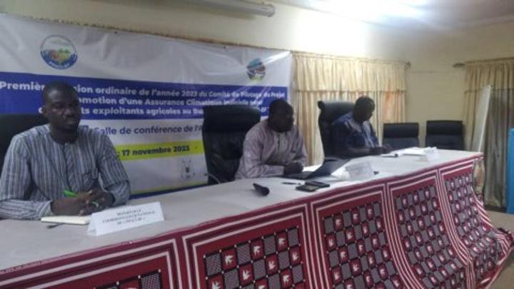 Burkina / Promotion de l’assurance climatique : Une première session du comité pour améliorer les orientations au profit des petits exploitants agricoles Burkina / Promotion de l’assurance climatique : Une première session du comité pour améliorer les orientations au profit des petits exploitants agricoles