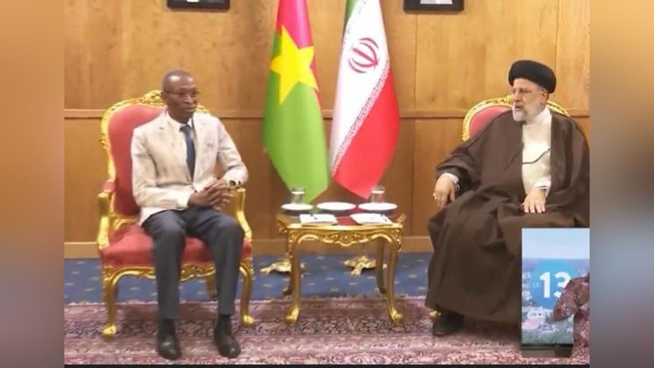 Forum économique Iran – Afrique : Me Apollinaire Kyelem de Tambela échange sur les priorités de l’AES avec le président Iranien