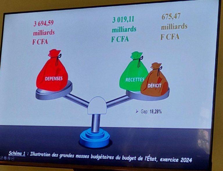 Loi de finances initiale 2024 « 4,72 seulement de ce budget ont été