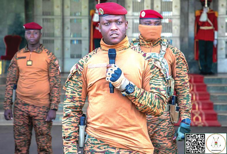 Journées nationales d’engagement patriotique et de participation citoyenne: « La Révolution ne s’opère avec efficacité que dans l’ordre et la discipline », le capitaine Ibrahim Traoré, Président du Faso Journées nationales d’engagement patriotique et de participation citoyenne: « La Révolution ne s’opère avec efficacité que dans l’ordre et la discipline », le capitaine Ibrahim Traoré, Président du Faso