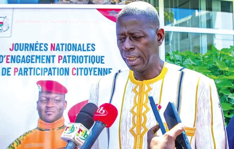 Le diplomate Mamadou Coulibaly à ses compatriotes au Maroc: « Nous devons être des ambassadeurs d’un Burkina en marche vers sa libération et sa souveraineté » Le diplomate Mamadou Coulibaly à ses compatriotes au Maroc: « Nous devons être des ambassadeurs d’un Burkina en marche vers sa libération et sa souveraineté »
