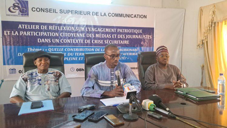 Vers un « pacte patriotique » de la presse burkinabè pour la souveraineté et la lutte antiterroriste Vers un « pacte patriotique » de la presse burkinabè pour la souveraineté et la lutte antiterroriste
