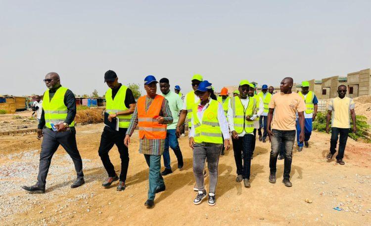 Projet Renaissance 300 logements : Satisfaction du ministre Sidibé face à l’évolution des chantiers à Bassinko Projet Renaissance 300 logements : Satisfaction du ministre Sidibé face à l’évolution des chantiers à Bassinko