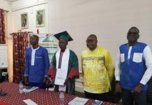 Boyo Bado Ouvre le Bal des Soutenances à l’Institut Boyo Bado Ouvre le Bal des Soutenances à l'Institut