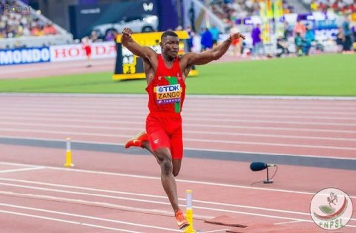 Zango Achève Sa Carrière Avec Un Saut de 16,92 M