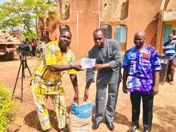 Nayala: 38 Tonnes de Ciment pour Faso Mêbo Nayala: 38 Tonnes de Ciment pour Faso Mêbo