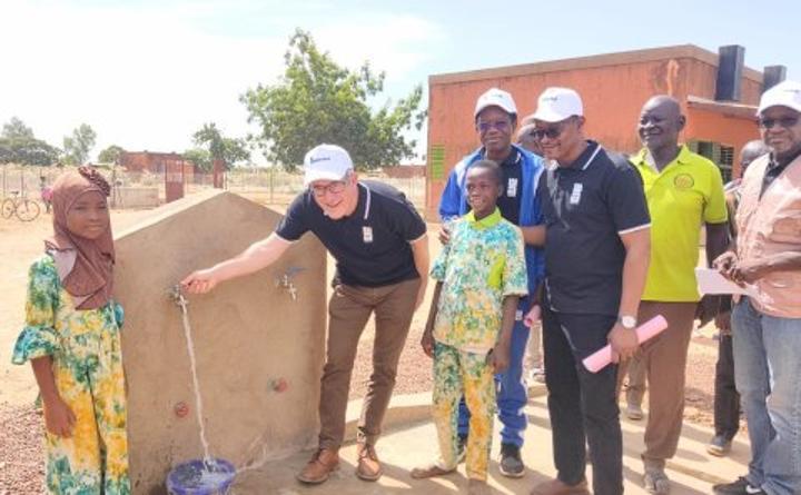 WaterAid Améliore Accès Eau et Hygiène à Guiè B WaterAid Améliore Accès Eau et Hygiène à Guiè B