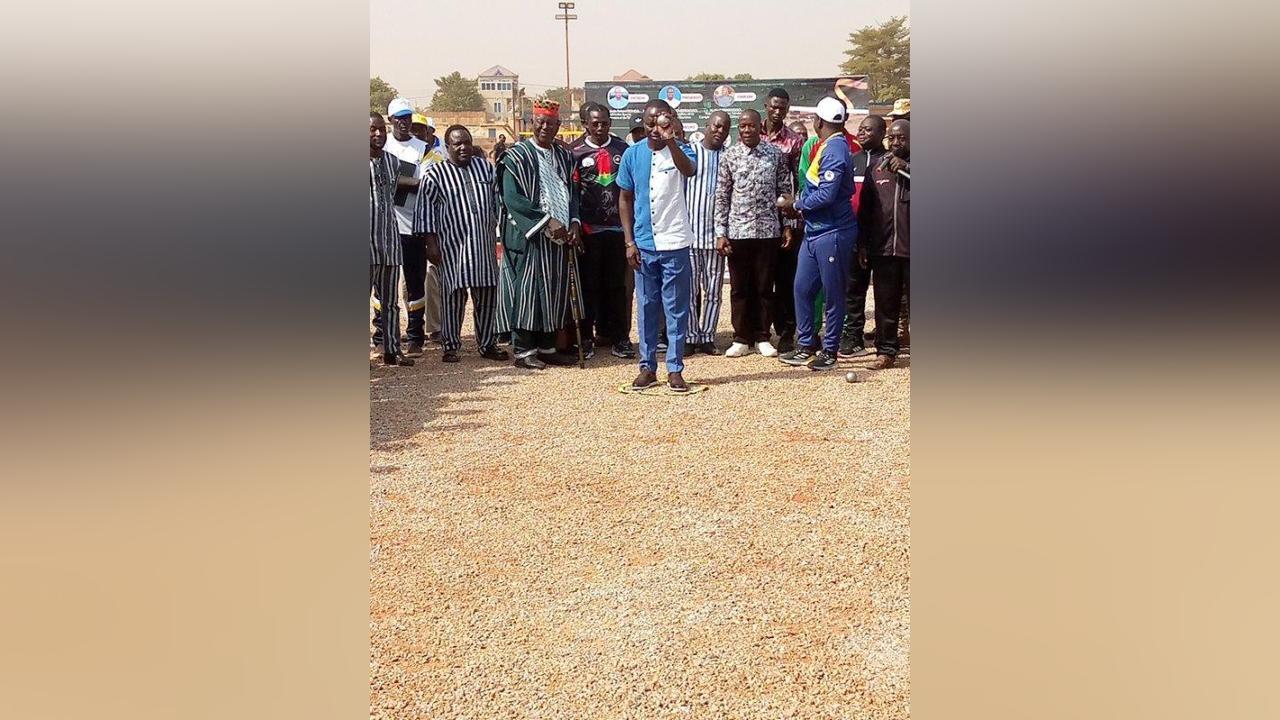 Inauguration du Boulodrome par le Ministre des Sports Inauguration du Boulodrome par le Ministre des Sports