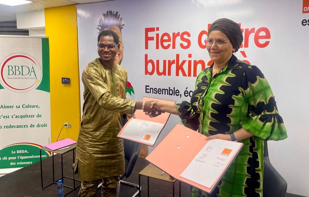 Orange Burkina Faso Reverse 10% des Revenus aux Artistes Orange Burkina Faso Reverse 10% des Revenus aux Artistes