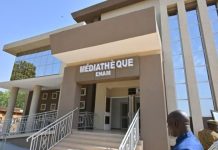 Inauguration de la Médiathèque de l’ENAM par Kanazoé Inauguration de la Médiathèque de l'ENAM par Kanazoé