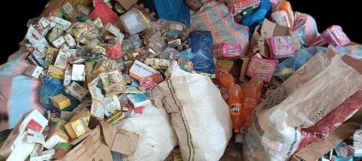 Saisie de Plus de Deux Tonnes de Produits Prohibés Saisie de Plus de Deux Tonnes de Produits Prohibés