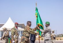 Remise de l’Étendard à la Force Unifiée de l’AES Remise de l'Étendard à la Force Unifiée de l'AES