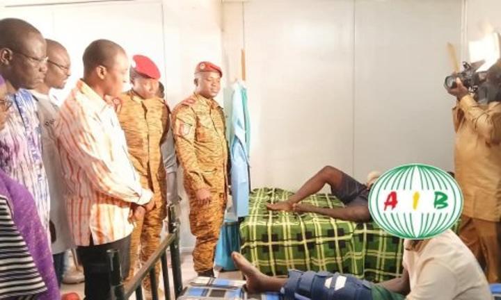 Gratitude du Président aux blessés de Bobo-Dioulasso Gratitude du Président aux blessés de Bobo-Dioulasso