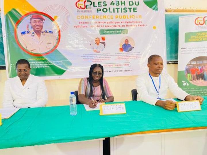 Science Politique et Défis Sécuritaires à Ouagadougou Science Politique et Défis Sécuritaires à Ouagadougou