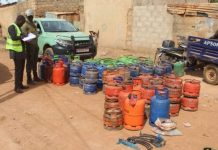 Interpellation pour trafic de gaz butane à Ouagadougou Interpellation pour trafic de gaz butane à Ouagadougou