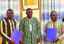 Oumar Zombré Installé à la Tête de la Communication Oumar Zombré Installé à la Tête de la Communication