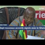 Sept nouveaux accords signés avec le Ghana Sept nouveaux accords signés avec le Ghana