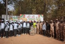 Don de 12 Tonnes de Ciment Pour Élèves Policiers Don de 12 Tonnes de Ciment Pour Élèves Policiers