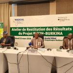 WASCAL Présente Résultats Projet BIO2H au Burkina WASCAL Présente Résultats Projet BIO2H au Burkina
