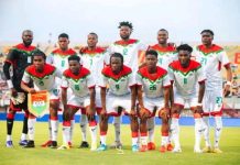 Match Amical Burkina Guinée Bissau Nul Arraché Fin Partie Match Amical Burkina Guinée Bissau Nul Arraché Fin Partie