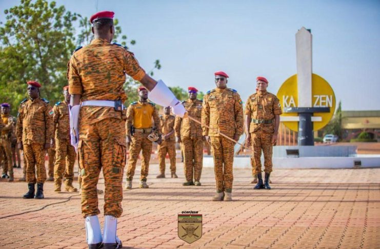 Montée des Couleurs pour Cohésion des Forces Armées Montée des Couleurs pour Cohésion des Forces Armées