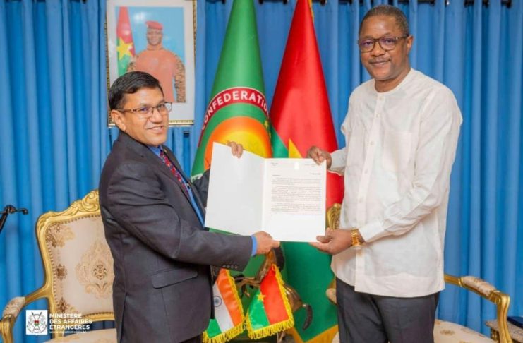 Inde-Afrique : Le Burkina Faso officiellement invité au 4e sommet de New Delhi Inde-Afrique : Le Burkina Faso officiellement invité au 4e sommet de New Delhi