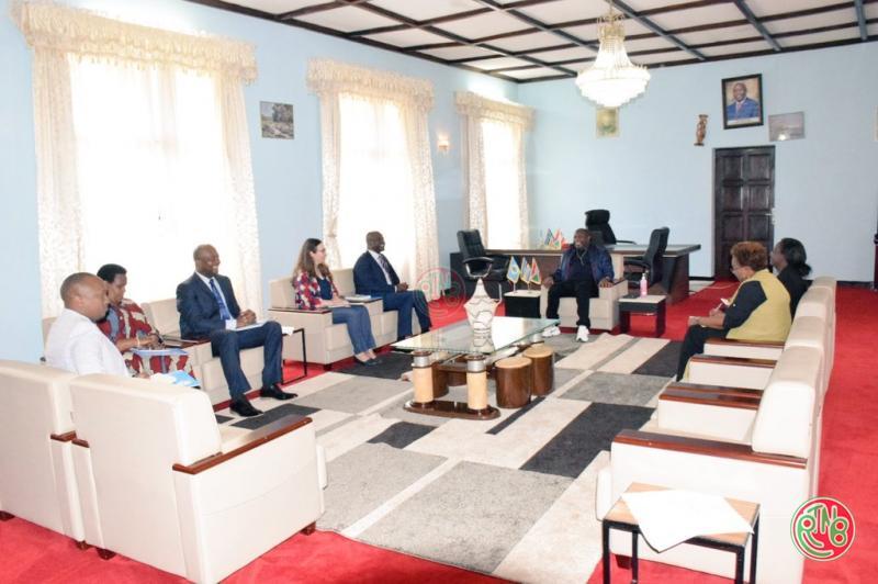 Le président de la République reçoit en audience une délégation de l’UNICEF Le président de la République reçoit en audience une délégation de l’UNICEF