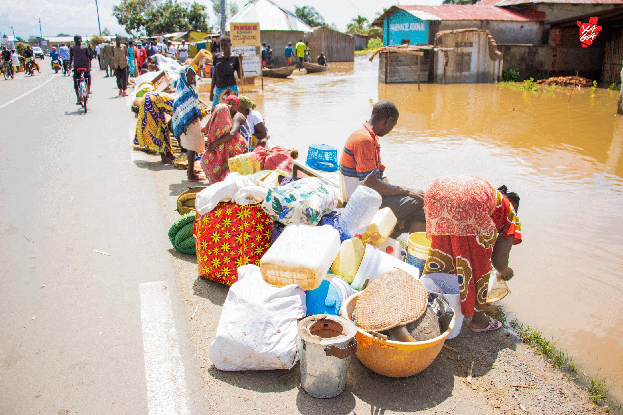 Gatumba : les habitants se protègent avec les moyens de bords