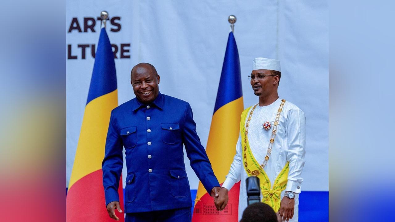Participation du Président Evariste NDAYISHIMIYE aux cérémonies d’investiture du Président Tchadien, Mahamat Idriss Deby Itno Participation du Président Evariste NDAYISHIMIYE aux cérémonies d’investiture du Président Tchadien, Mahamat Idriss Deby Itno
