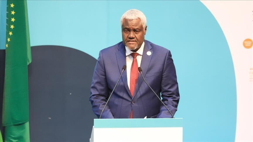 Moussa Faki Mahamat Dénonce L'Appel ‘’Par Certains’’ à la ‘’déportation Systématique’’ des Palestiniens Moussa Faki Mahamat Dénonce L'Appel ‘’Par Certains’’ à la ‘’déportation Systématique’’ des Palestiniens