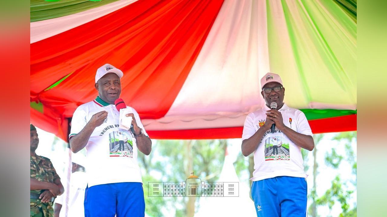 Ndayishimiye Présente le Nouvel Administrateur de Tangara Ndayishimiye Présente le Nouvel Administrateur de Tangara