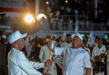 Ndayishimiye Éteint le Flambeau de la Paix Ndayishimiye Éteint le Flambeau de la Paix