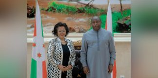 Ndayishimiye Reçoit la Directrice de L’Auda-Nepad Ndayishimiye Reçoit la Directrice de L'Auda-Nepad