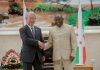 Visite du Président de JICA au Chef de L’État Burundais Visite du Président de JICA au Chef de L'État Burundais