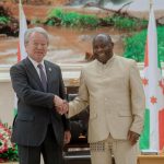 Visite du Président de JICA au Chef de L’État Burundais Visite du Président de JICA au Chef de L'État Burundais