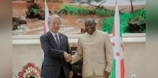 Visite du Président de JICA au Chef de L’État Burundais Visite du Président de JICA au Chef de L'État Burundais