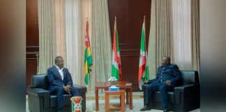Visite du Président Faure Essozimna Gnassingbé au Burundi Visite du Président Faure Essozimna Gnassingbé au Burundi