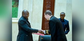 Ndayishimiye Accueille Trois Nouveaux Ambassadeurs Ndayishimiye Accueille Trois Nouveaux Ambassadeurs