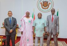 Ndayishimiye Accueille L’Envoyé Spécial Mauritanien Ndayishimiye Accueille L’Envoyé Spécial Mauritanien