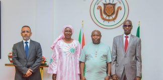Ndayishimiye Accueille L’Envoyé Spécial Mauritanien Ndayishimiye Accueille L’Envoyé Spécial Mauritanien