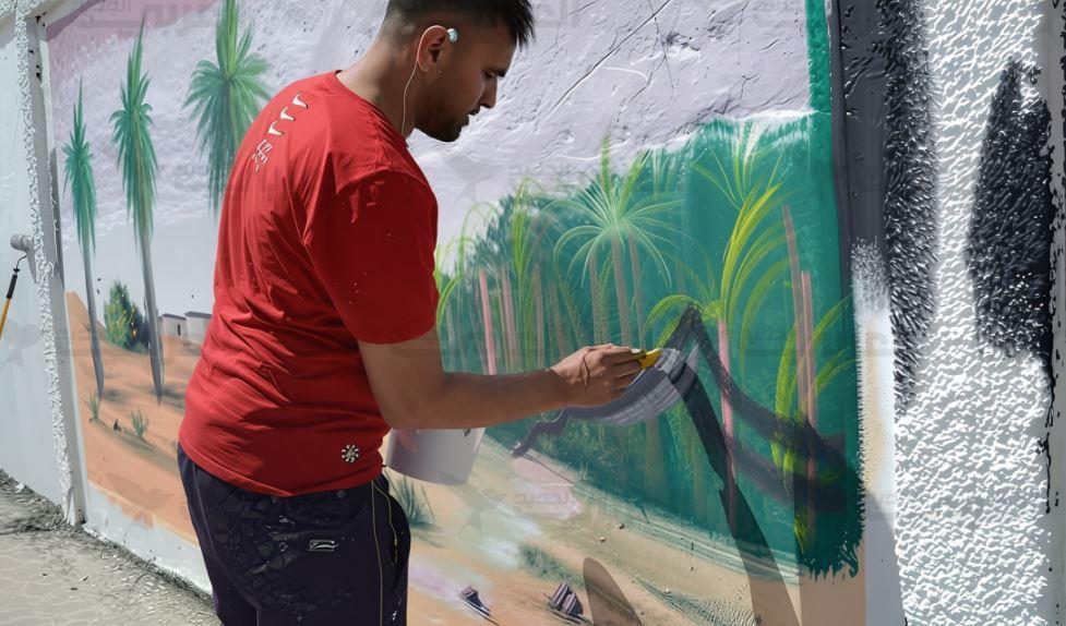Fawaz Jleid, un Peintre Muraliste qui Embellit L’Algérie Fawaz Jleid, un Peintre Muraliste qui Embellit L’Algérie